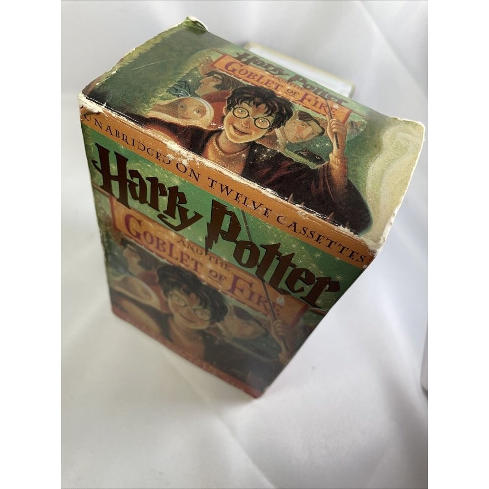 Harry Potter & The Goblet Of Fire Audio Book 12 Cassettes 20 hour TESTED & WORKS - Picture 8 of 9